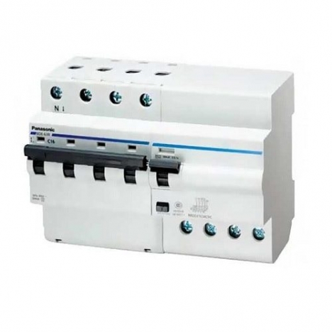 Aptomat/Cầu dao RCCB 4P 40mA 25A 415VAC Panasonic BBDR44030HV