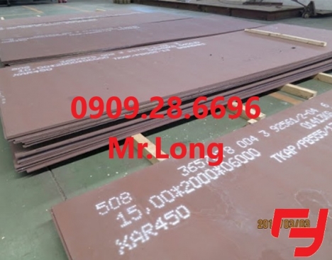 Thép chịu mài mòn Nm360, Nm400, Nm450, Nm500, ...