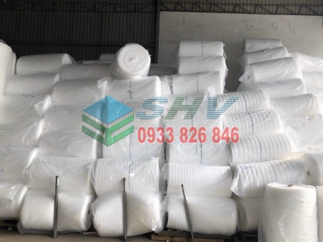 Cuộn Mút Trắng Pe Foam Bọc Lót Hàng