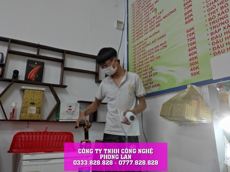 Lắp đặt Camera tại Hải Sản Quý Phượng 101 Huỳnh Thúc Kháng Bảo Lộc Lâm Đồng