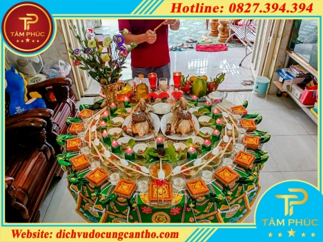 Đặt mâm cúng trọn gói tiện lợi tại Cần Thơ