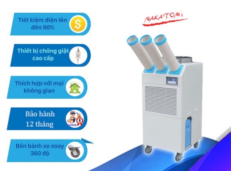Điều hòa công nghiệp di động bán chạy trong tháng 10 / 2021