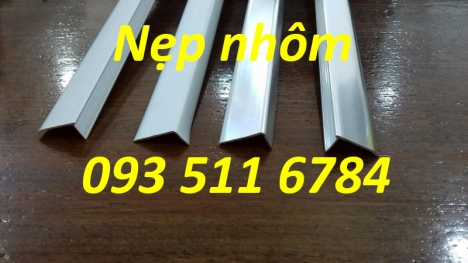 Nẹp nhôm chữ F - Nẹp L Inox kết thúc sàn gỗ
