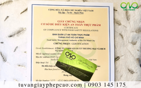 Thủ tục làm giấy phép ATTP cho cơ sở sản xuất pate đóng hộp