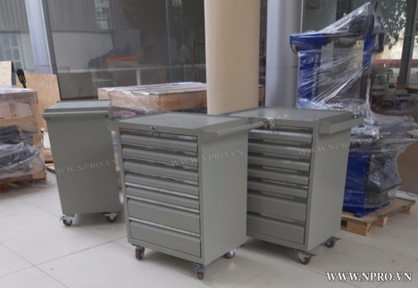 3 loại tủ đựng đồ nghề xe máy, ô tô phổ biến hiện nay