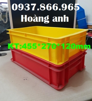 Thùng nhựa có nắp, hộp nhựa B2,khay nhựa đựng đồ cơ khí, hộp nhựa