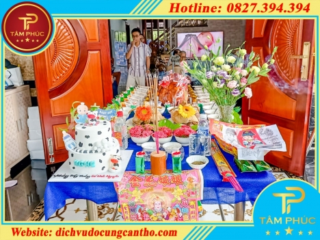 Bạn cần đặt mâm cúng đầy tháng, thôi nôi cho bé?