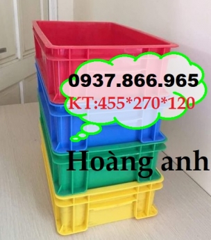Thùng nhựa có nắp, hộp nhựa B2,khay nhựa đựng đồ cơ khí, hộp nhựa
