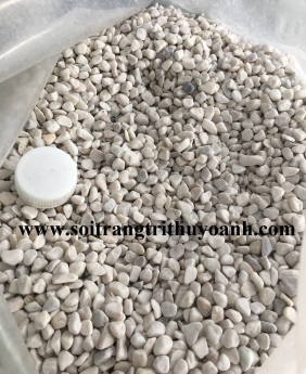 Sỏi trắng quay, sỏi trắng vò sỏi trắng nhân tạo