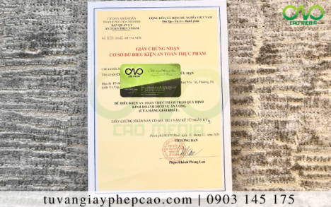 Điều kiện xin cấp giấy phép an toàn thực phẩm cơ sở sản xuất đóng gói tôm thịt tươi