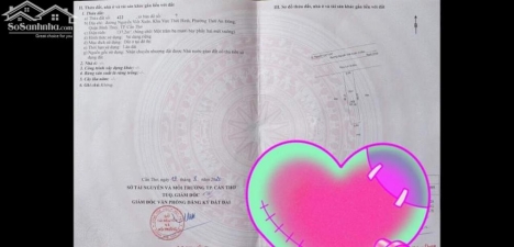 Nền biệt thự mặt tiền đường Nguyễn Viết Xuân Cần Thơ bán lẻ dưới 1tỷ600triệu