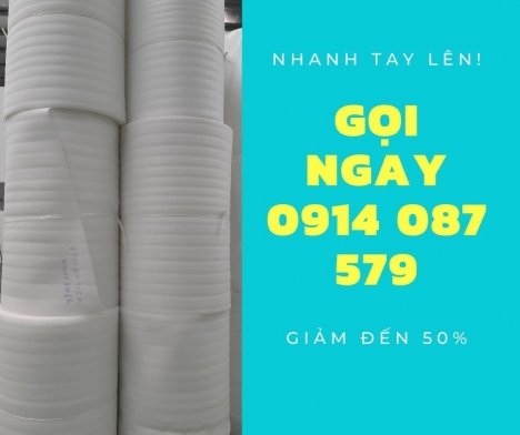 Tấm pe foam  cuộn pe foam bọc lót hàng hóa