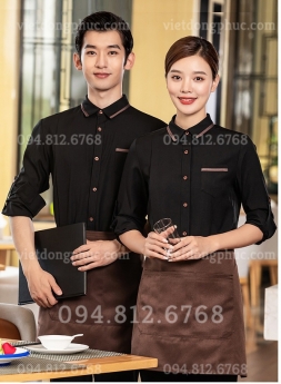Mẫu quần áo phục vụ bàn giá tốt, bền đẹp nhất hiện nay