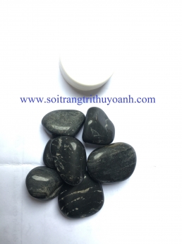 Sỏi đen bóng rải hồ bơi, phòng tắm