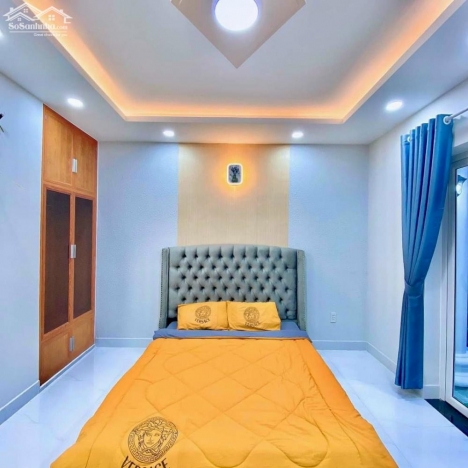 Bán nhà phố hẽm xe hơi 6m tặng full nội thất khu dân cư hiện hữu