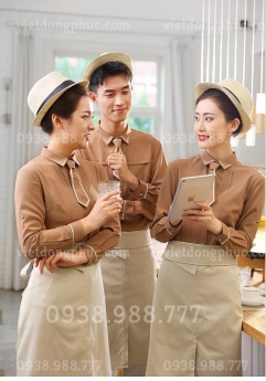 Mẫu quần áo phục vụ bàn giá tốt, bền đẹp nhất hiện nay