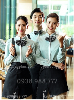 Mẫu quần áo phục vụ bàn giá tốt, bền đẹp nhất hiện nay