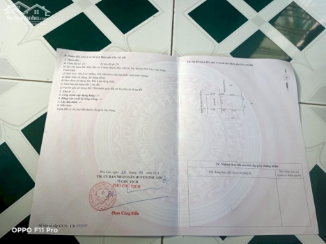 Bán đất chợ Truồi Lộc an Huế