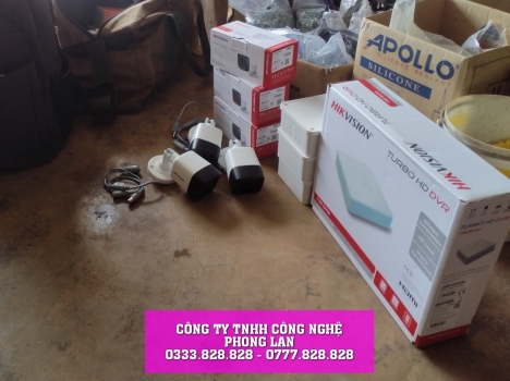 Lắp đặt Camera cửa hàng GAS Anh Duy tại Đức Thanh Lộc Đức Bảo Lâm Lâm Đồng