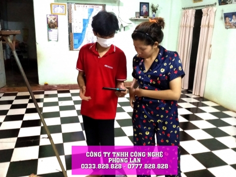 Lắp đặt Camera cửa hàng GAS Anh Duy tại Đức Thanh Lộc Đức Bảo Lâm Lâm Đồng