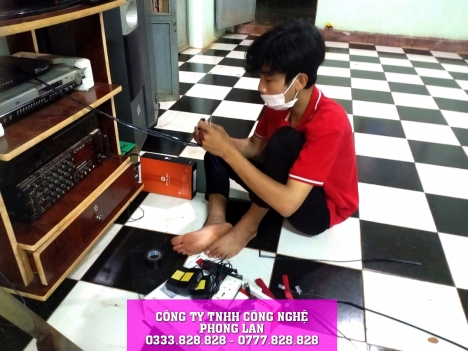 Lắp đặt Camera cửa hàng GAS Anh Duy tại Đức Thanh Lộc Đức Bảo Lâm Lâm Đồng