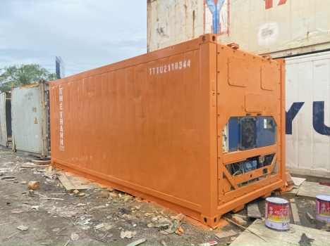 bán container 20feet lạnh màu