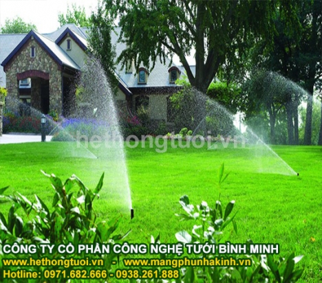 Đầu phun rotor tưới khu vực rộng, hệ thống tưới cỏ, vòi phun tưới cỏ, béc phun tưới cỏ,hộp đựng van