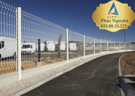 Hàng Rào Chắn Sóng D5 A50x150, hàng rào lưới thép