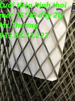 Lưới Mắt Cáo, Lưới Hình Thoi Dây 1.5 Ly Mắt 10 × 20Mm