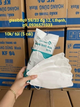 Khẩu trang 4D Mask kf94 giá sỉ, giasib8q9