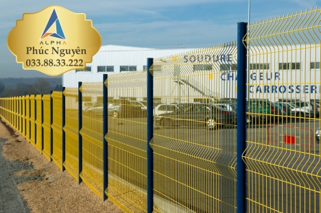 Hàng Rào Chắn Sóng D5 A50x150, hàng rào lưới thép