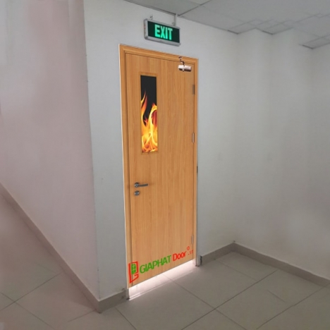 Cửa gỗ chống cháy Giá Chỉ 1.900.000vnd/m2