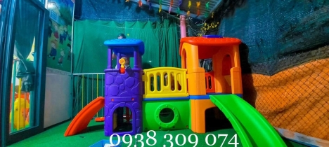 Bộ cầu trượt 2 khối nhập khẩu
