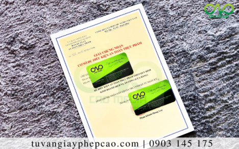 Giấy phép ATTP cơ sở sản xuất bánh bao sữa tươi