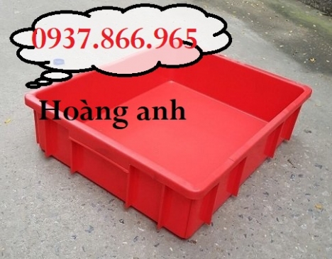 Sản xuất số lượng  lớn thùng B9, khay nhựa đặc giá sỉ, thùng nhựa đặc công nghiệp toàn Miền bắc