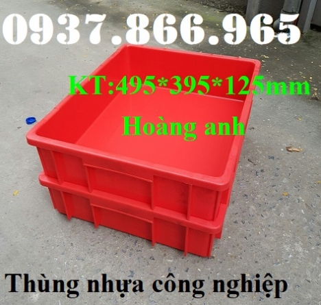 Sản xuất số lượng  lớn thùng B9, khay nhựa đặc giá sỉ, thùng nhựa đặc công nghiệp toàn Miền bắc