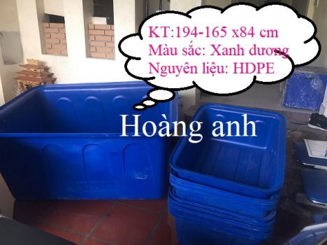 Thùng tròn dung tích lớn nuôi cá, thùng nhựa 1000l, thùng nhựa trồng sen