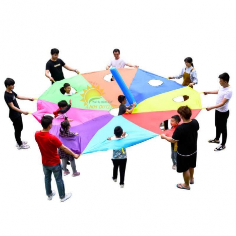 Dù chơi game trẻ em cầu vồng