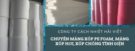 Xốp pe foam bọc quấn hàng hóa
