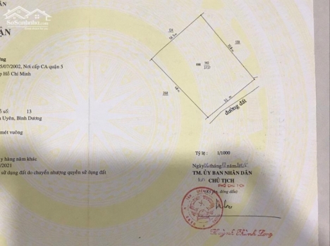 Bán đất ranh Bình Chuẩn - Tân Phước Khánh