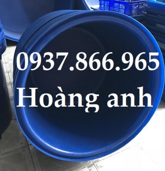Thùng tròn dung tích lớn nuôi cá, thùng nhựa 1000l, thùng nhựa trồng sen