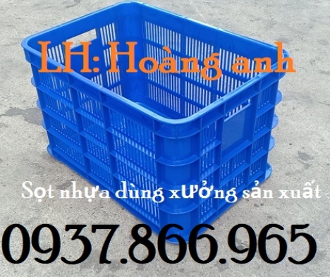 Giá sọt nhựa rỗng đựng hàng đông lạnh,Sọt nhựa đựng thực phẩm, sọt nhựa 3T1