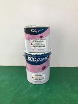 bán sơn epoxy kcc et5660 phủ nền nhà xưởng may mặc