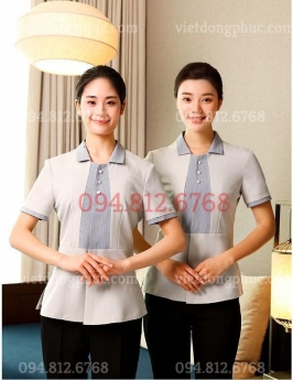 Mẫu đồng phục nhân viên dọn phòng cao cấp, nâng tầm đẳng cấp Khách sạn