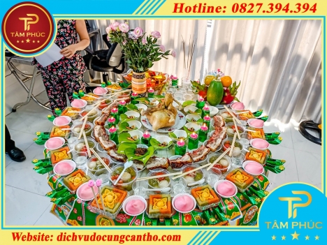 Đặt mâm cúng đầy tháng, thôi nôi trọn gói cho bé tại Cần Thơ