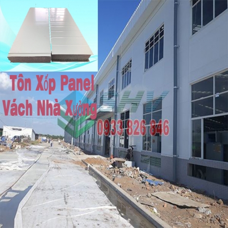Tôn Xốp Vách Nhà Xưởng Panel Eps Giá Rẻ Bình Dương