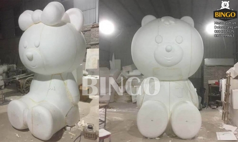 Mô hình composite trưng bày gía rẻ