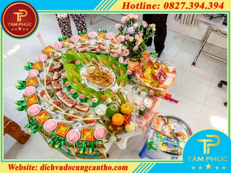 Đặt mâm cúng đầy tháng, thôi nôi trọn gói cho bé tại Cần Thơ