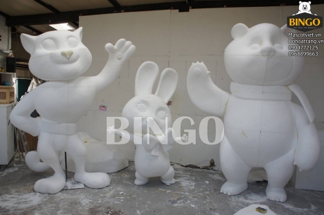 Mô hình composite trưng bày gía rẻ