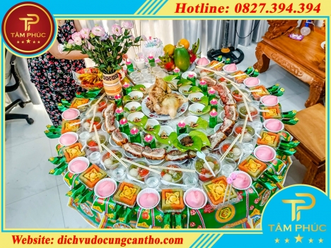 Đặt mâm cúng đầy tháng, thôi nôi trọn gói cho bé tại Cần Thơ